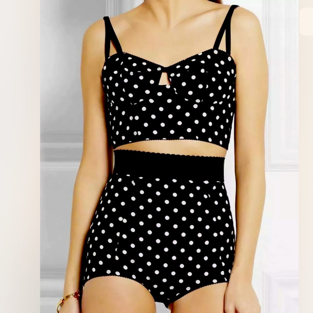 Dolce & gabbana shorts w matching bustier